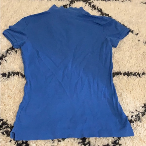 Lacoste Blue Short Sleeve Polo Top - Picture 2 of 2